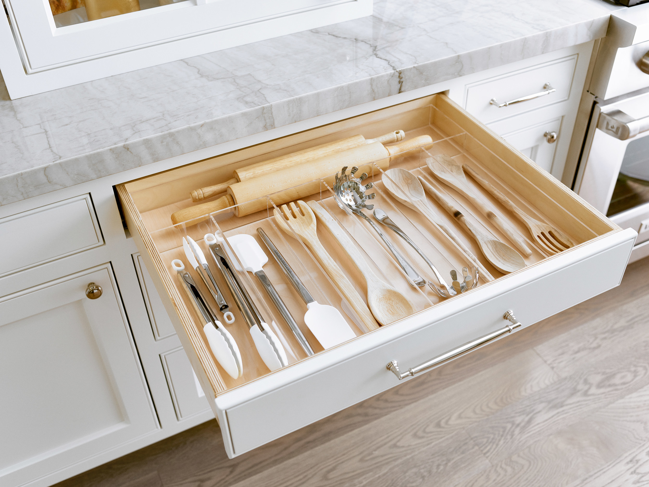 Custom Kitchen Drawer Organizer 