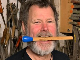 Scott Grove with "woodworking eraser"