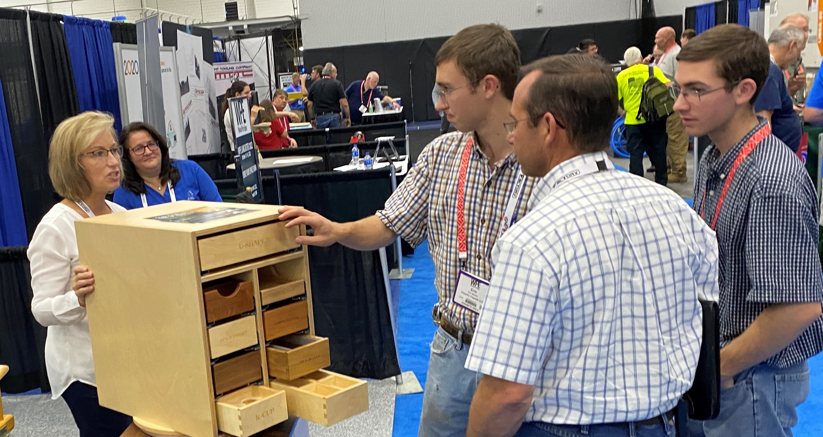 CCF Drawers at 2021 Wood Pro Expo Lancaster