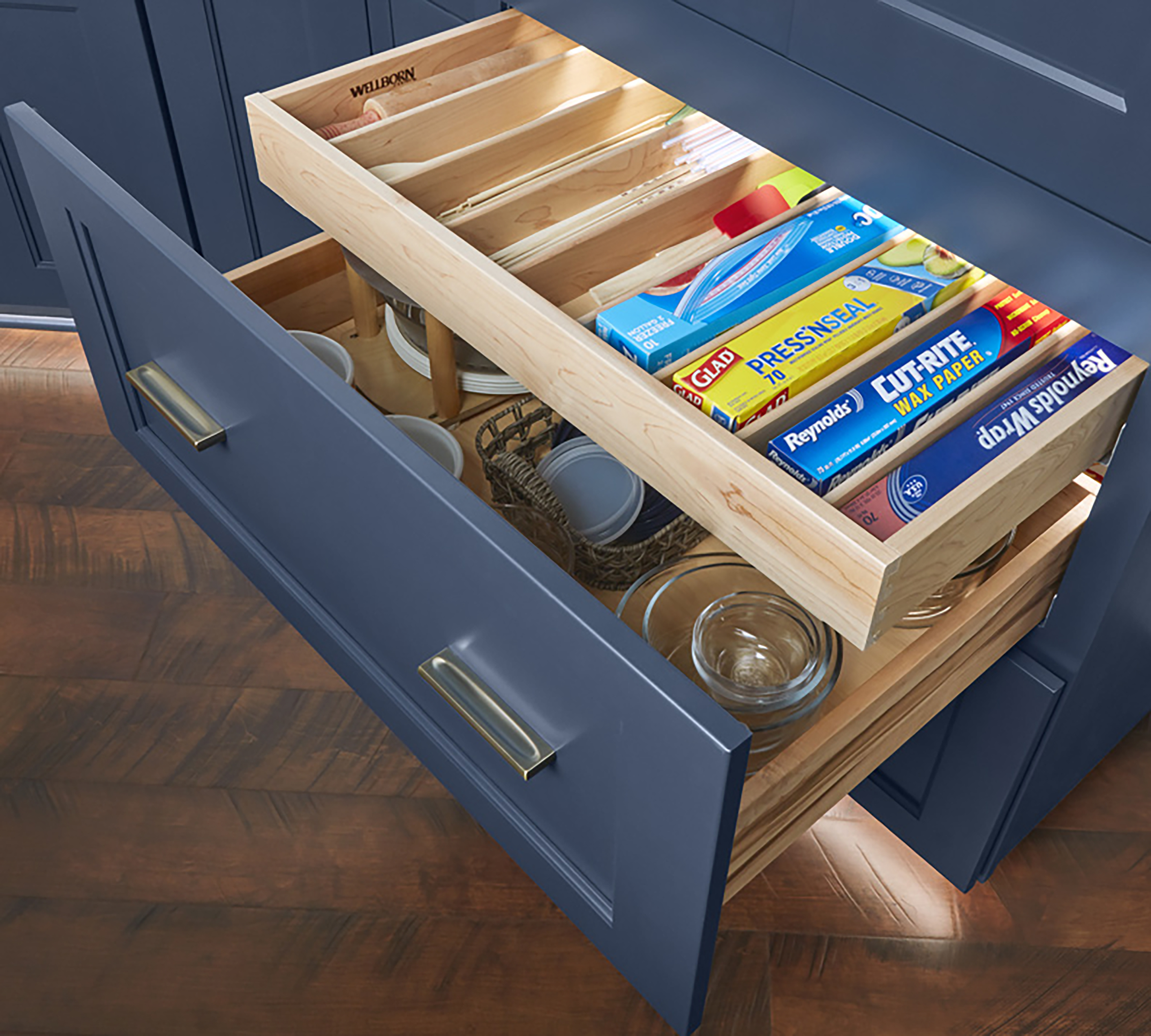 Wellborn drawer within drawer