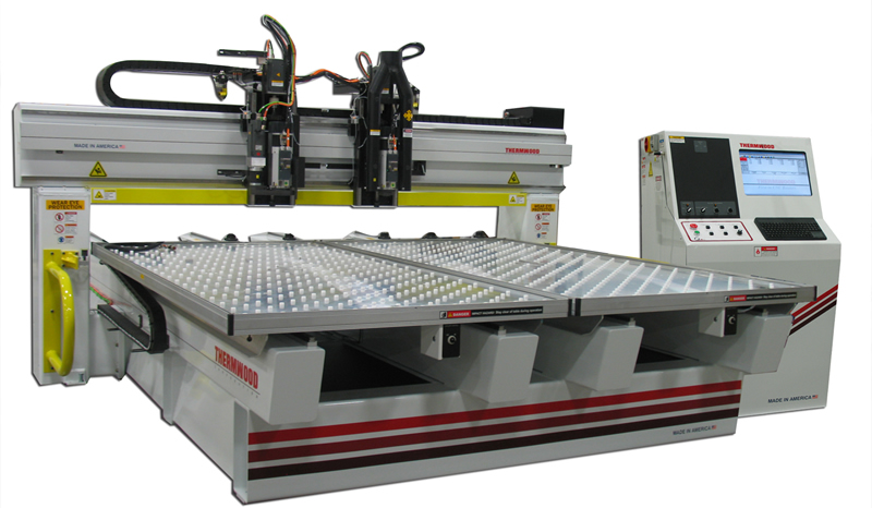 Thermwood Model 42 dual table CNC router