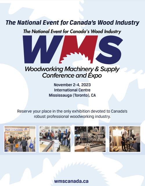 Woodworking Machinery & Supply Expo 2023 Exhibitor Prospectus