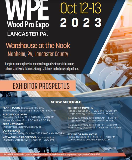 Wood Pro Expo Lancaster 2023