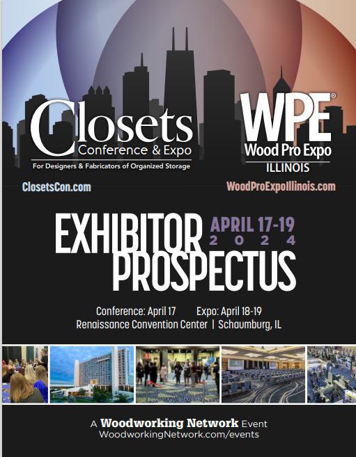 2024 Closets Expo and Wood Pro Expo Illinois Exhibitor Prospectus