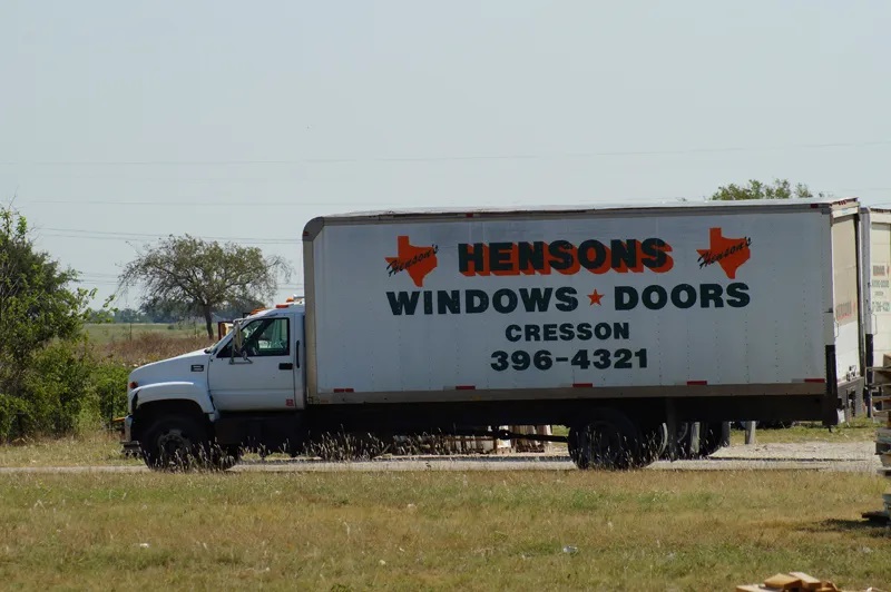 Henson delivery truck