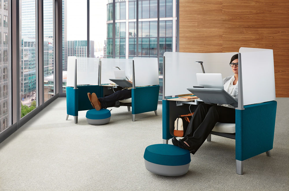 Brody Privacy Lounge Chair & Study Pod