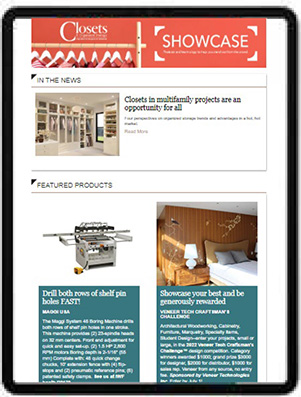 Closets Showcase Email