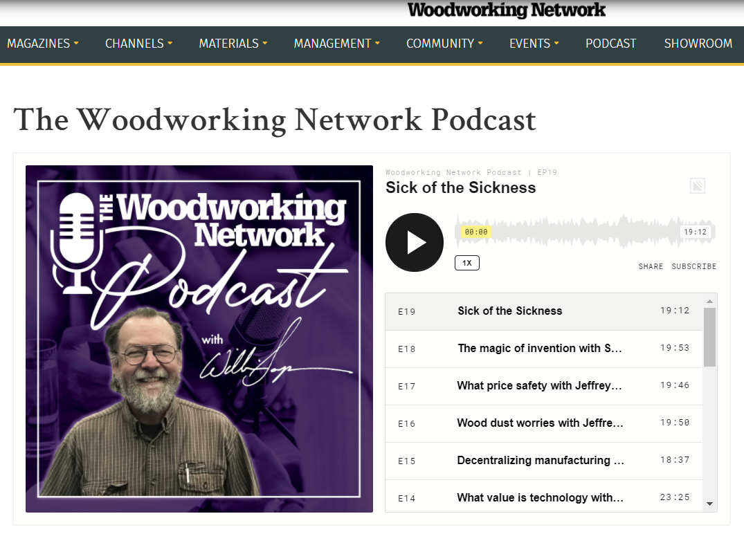 Woodworking Network Podcast thumbnail image