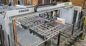 The Biesse Winstore material handling systems helped Sunrise Kitchens double its capacity.