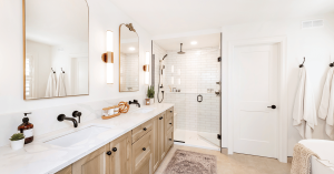 spa like bathroom