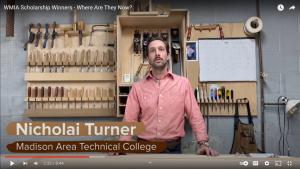 Previous WMIA scholarship winner Nicholai Turner.