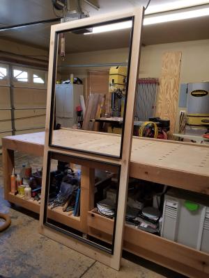The Door 2 U concept was born in the owner's garage.