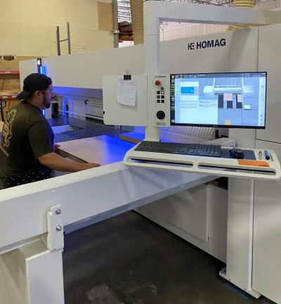 Homag panel saw