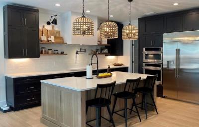 Nations Cabinetry was contracted to produce cabinetry and other wood products for a kitchen remodel project in the Tampa Historic District near Tampa Bay.