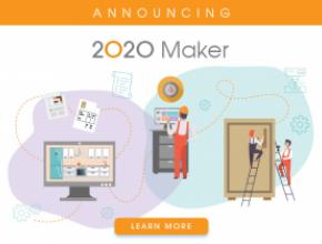 2020 Maker custom cabinet design and manufacturing software