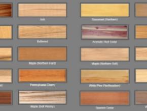O'Shea Lumber hardwood species