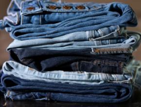 Blue jeans from UGA study (photo by Andrew Davis Tucker/UGA)