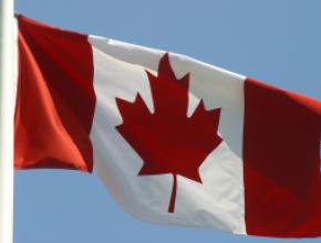 Canada flag: Photo Rob Blissett