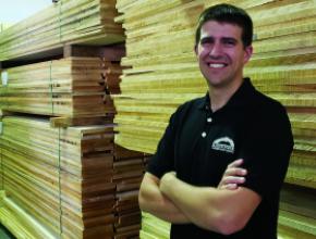 Nick Stoltzfus, president Keystone Wood Specialties
