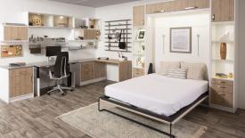 Hafele vertical queen bed hardware