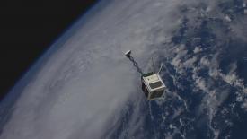 WISA Woodsat nano plywood satellite