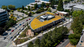 Lakeside Building is a mass-timber construction building in Kirkland, Wash.
