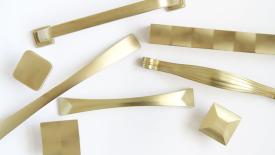 Advanced Affiliates satin brass gold top hardware