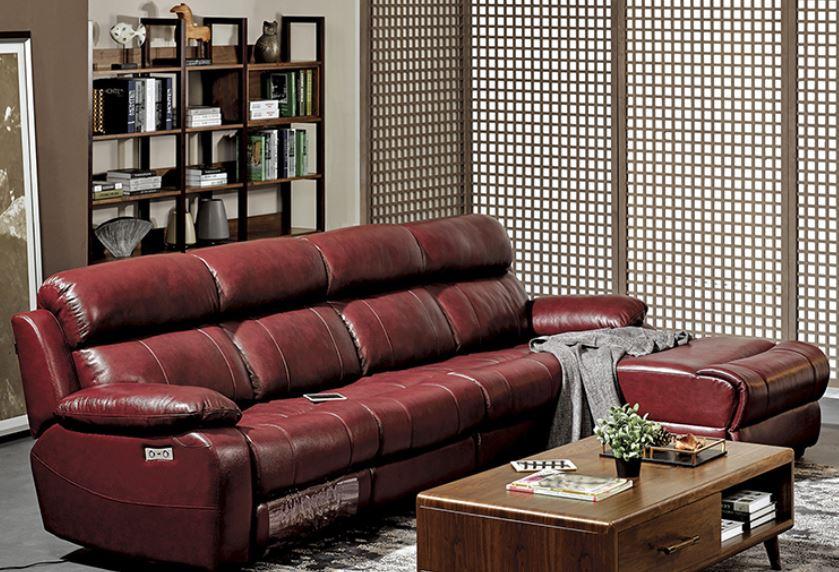 Natuzzi China leather couch