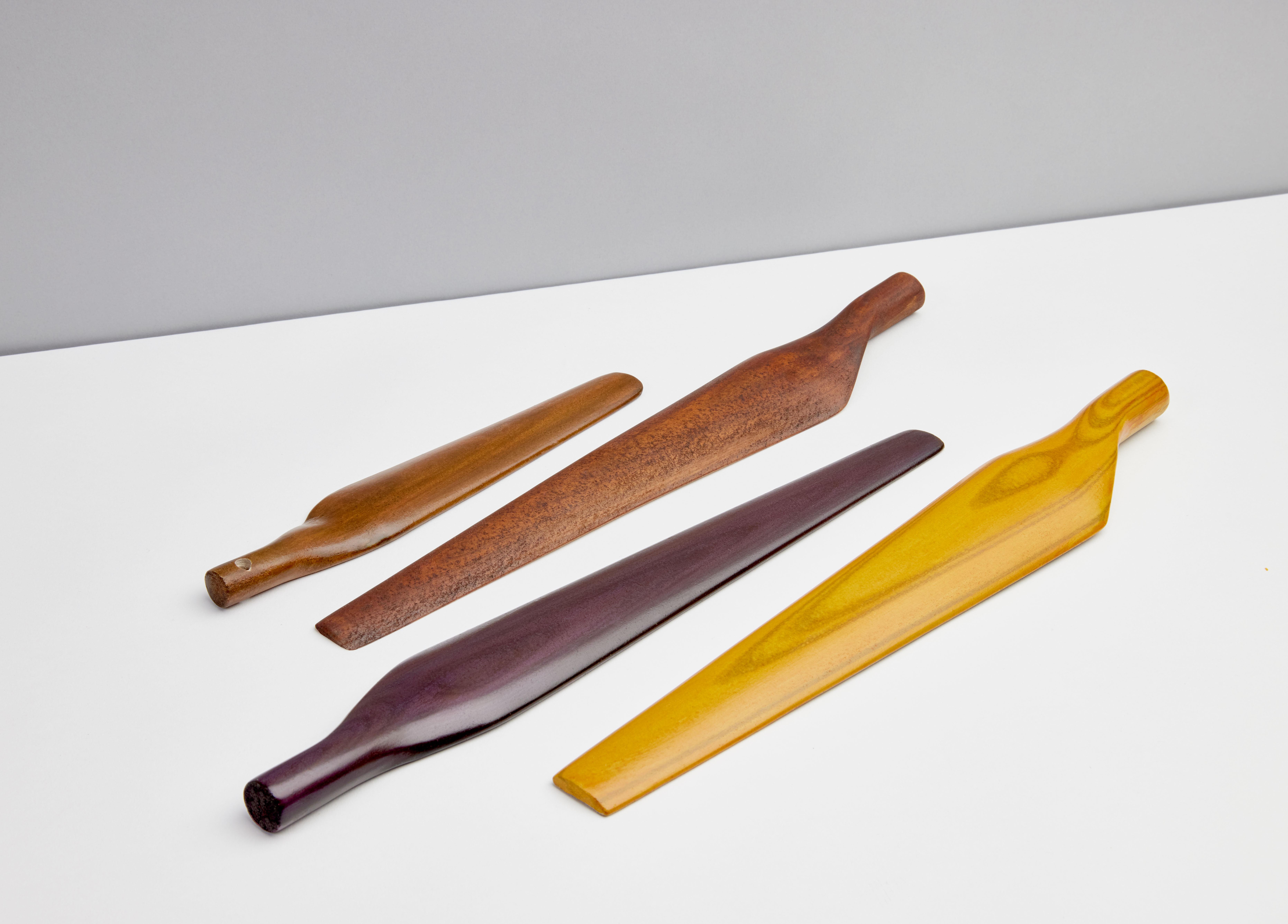 3D printed wooden propellers