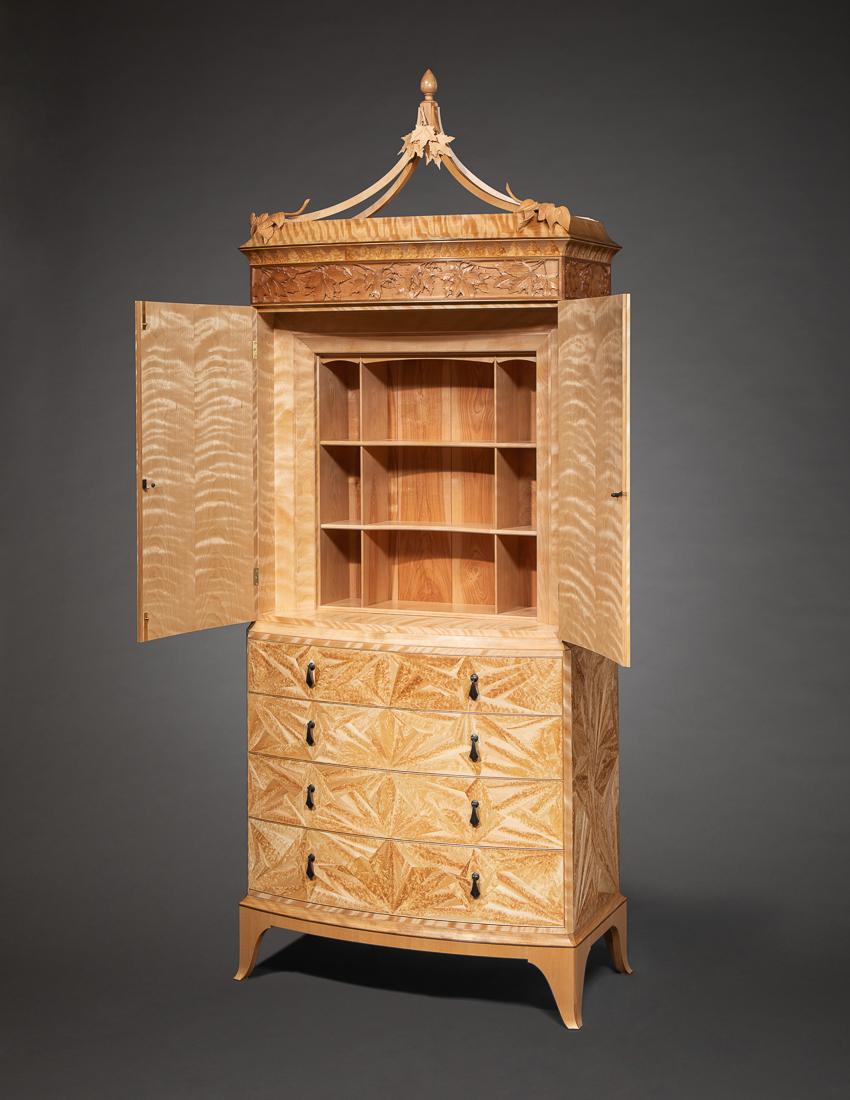 New Hampshire Secretary by David Lamb with doors open