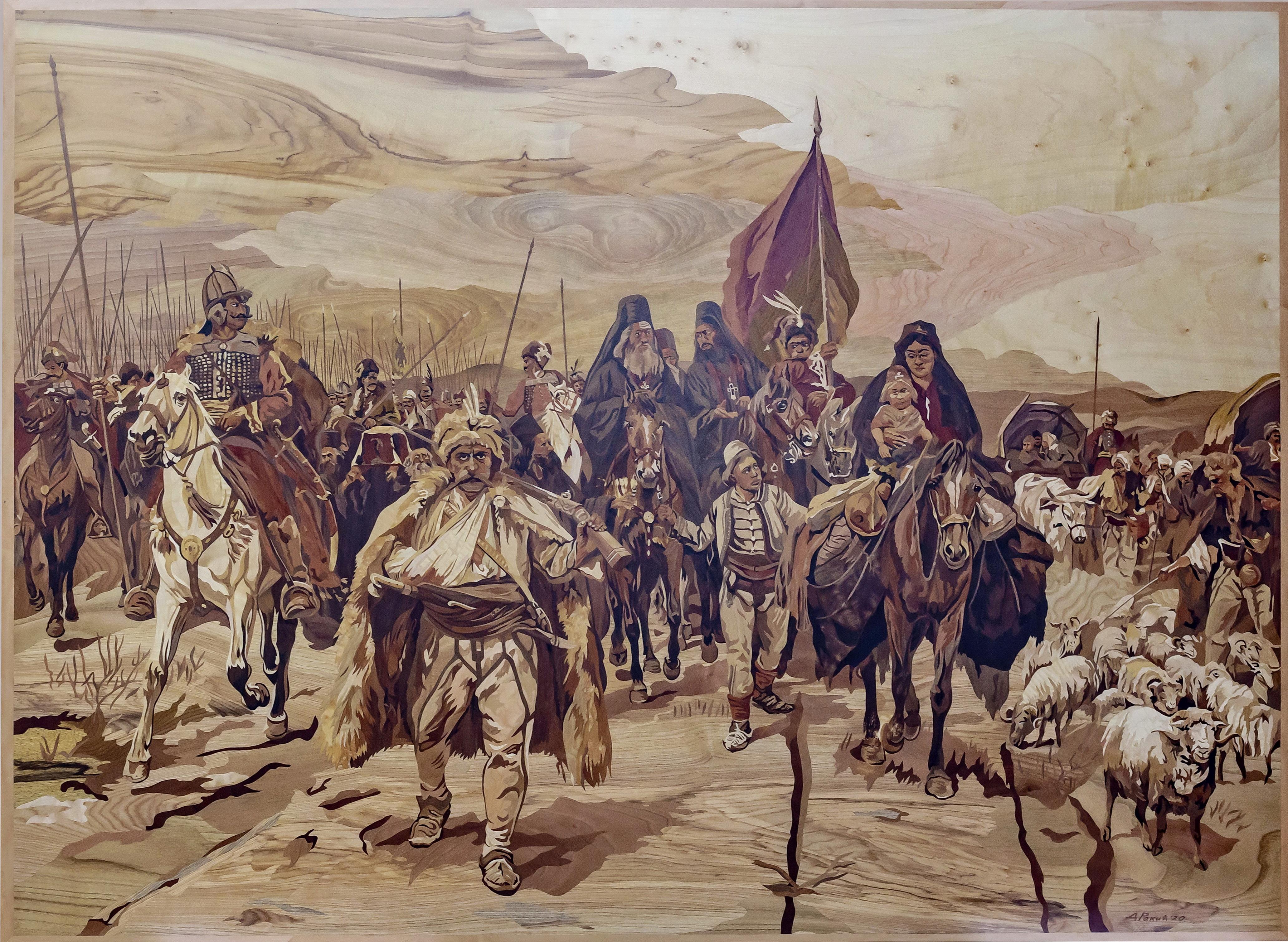 Migration of the Serbs by Dušan Rakić 