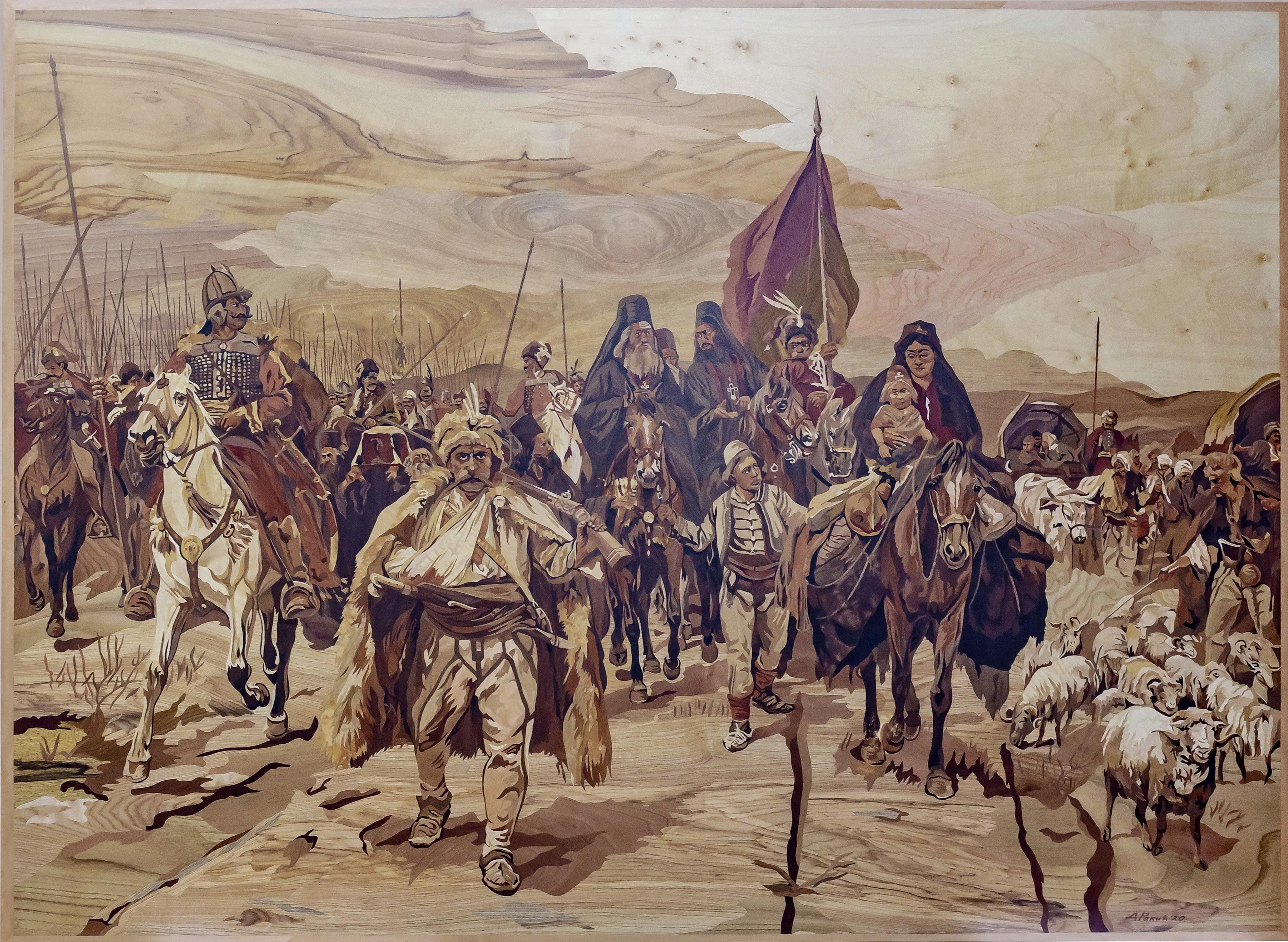 Migration of the Serbs by Dušan Rakić