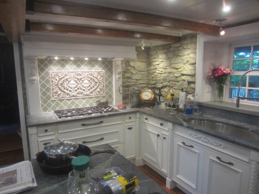 Maple painted inset kitchen project