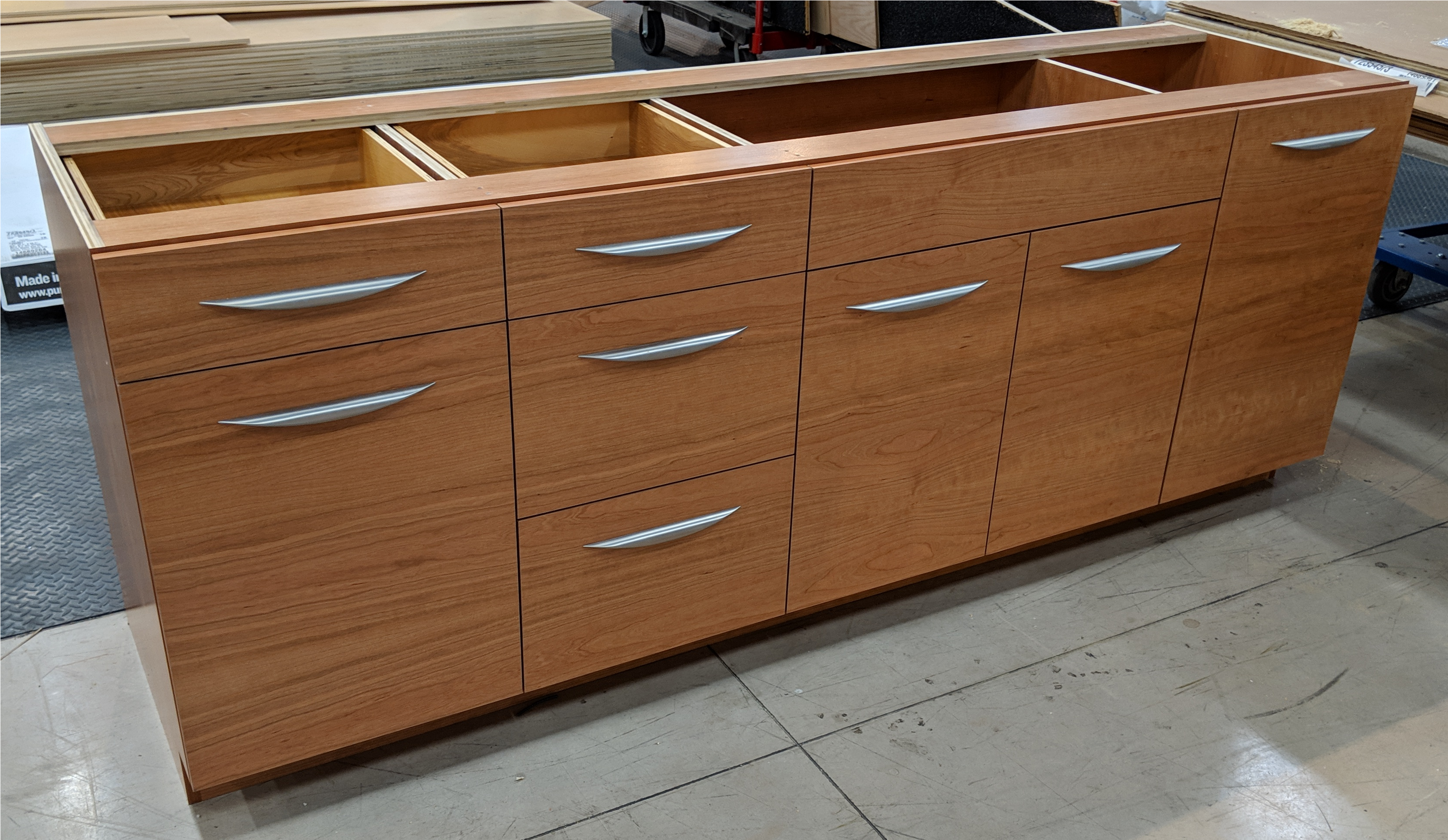 Cut Ready combination cabinets from Thermwood
