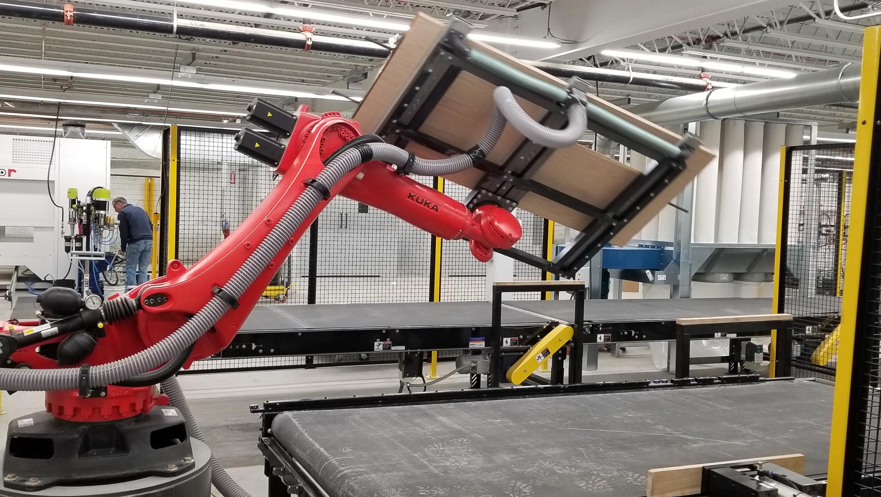 Robotics in woodworking