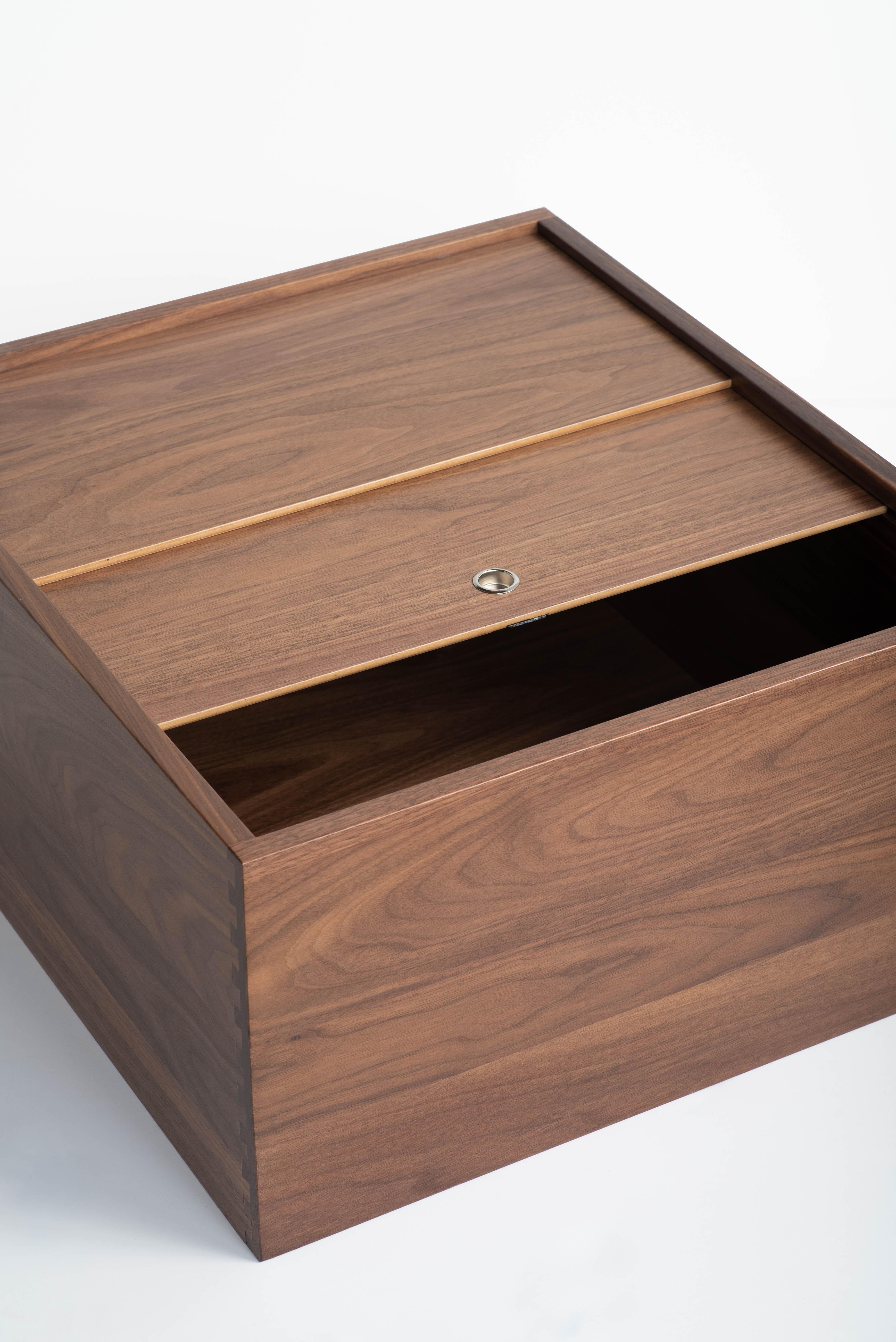 Wood-Mode Bread Box-Wood Cover