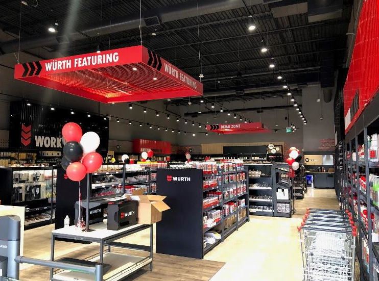 Würth opens 24/7 retail shop in North America