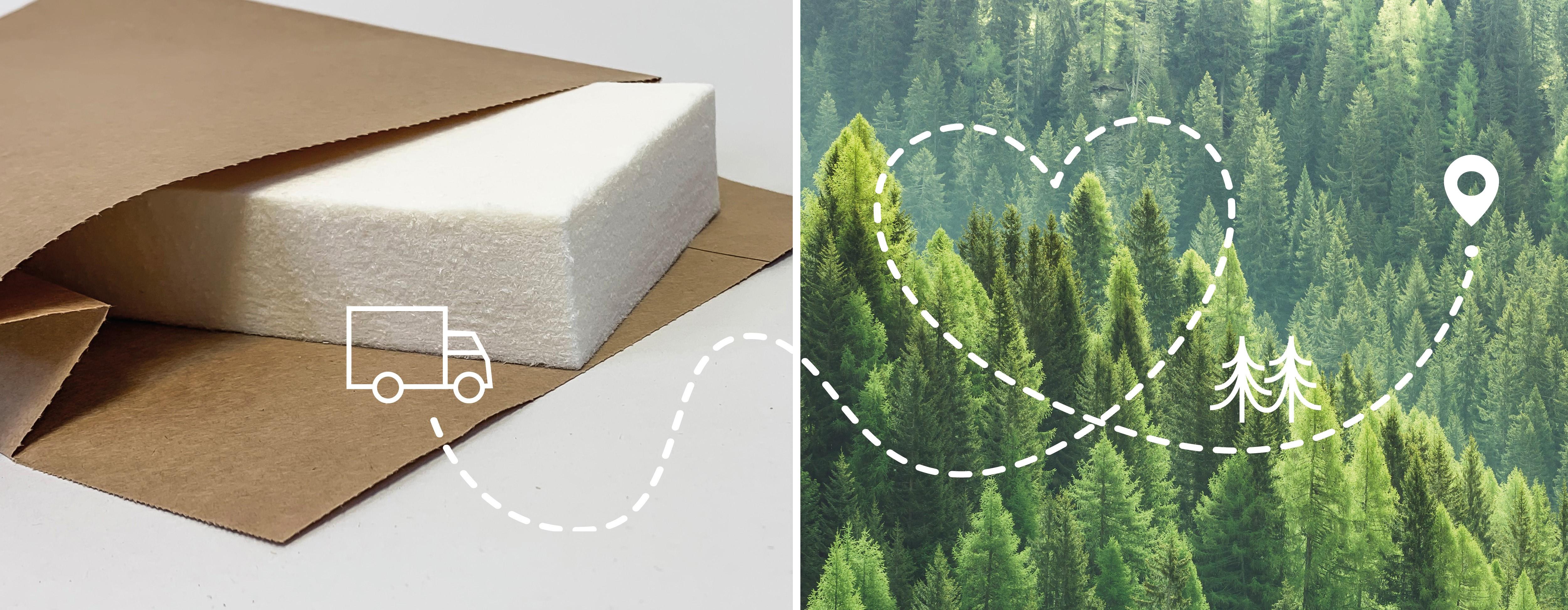 NEW! Novapor packaging made of wood foam: sustainability and