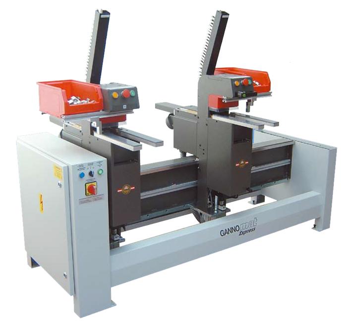 Akins-Gannomat Express S2 hinge insertion machine