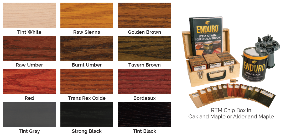 General Finishes Enduro RTM Stain System