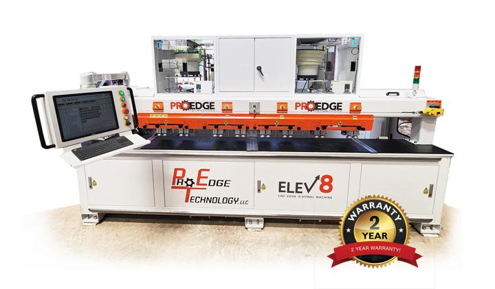Pro Edge Elev8 CNC dowel and drill machine