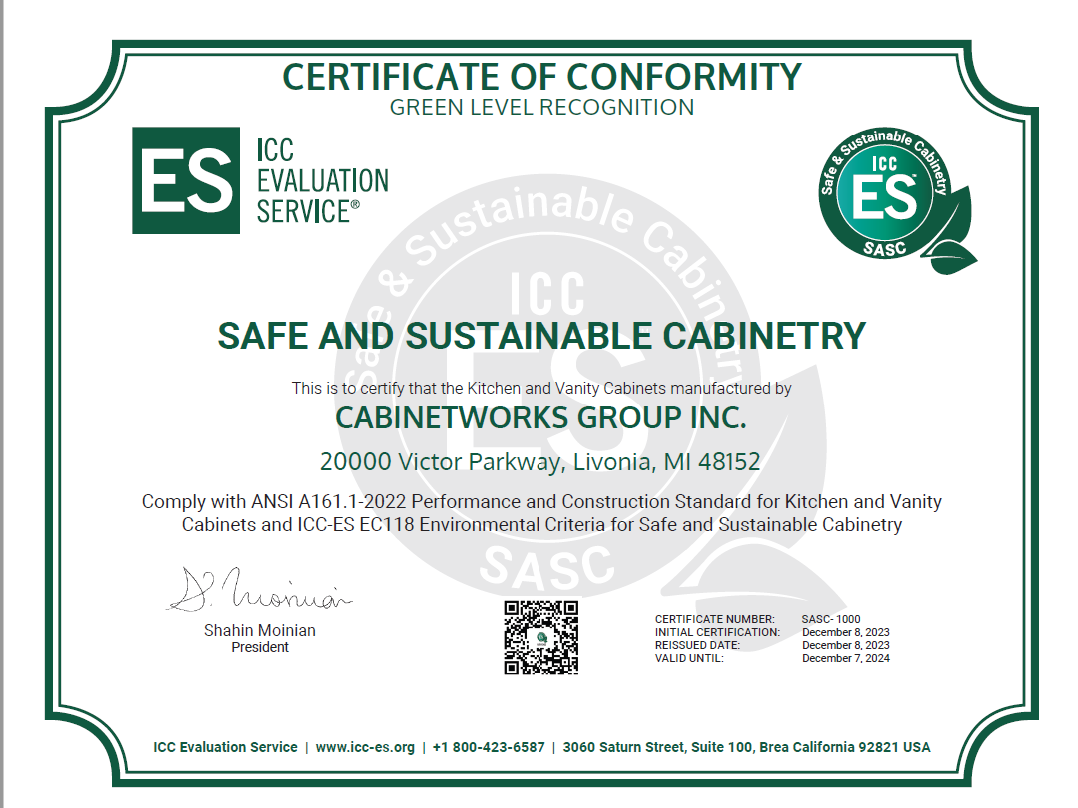 Cabinetworks-certificate