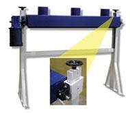 Accu-Router052009.jpg Powered Rotary Brush Clean-Off Station