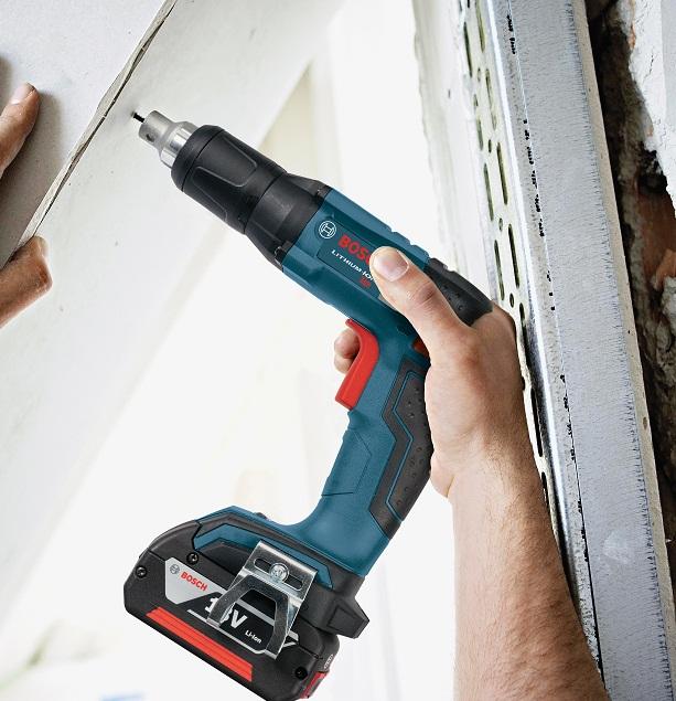 Bosch Rechargeable Screwgun Drives 3400 Screws on One Charge