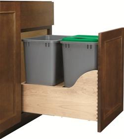 SEQUOIA ENTRANTS: Electric Waste Container/Wood Pantry