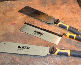 In the shop New DeWalt hand saws Woodworking Network