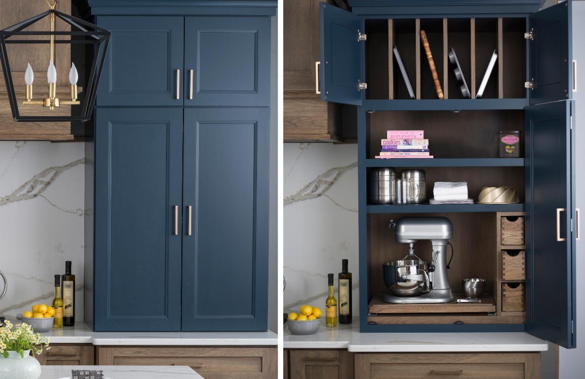 Storage Discussion: Behind Cabinet Doors - Dura Supreme Cabinetry