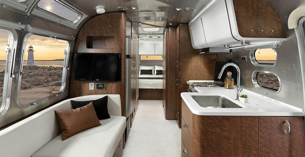 Richly millworked Airstream trailer wins a nod from Architectural Digest |  Woodworking Network