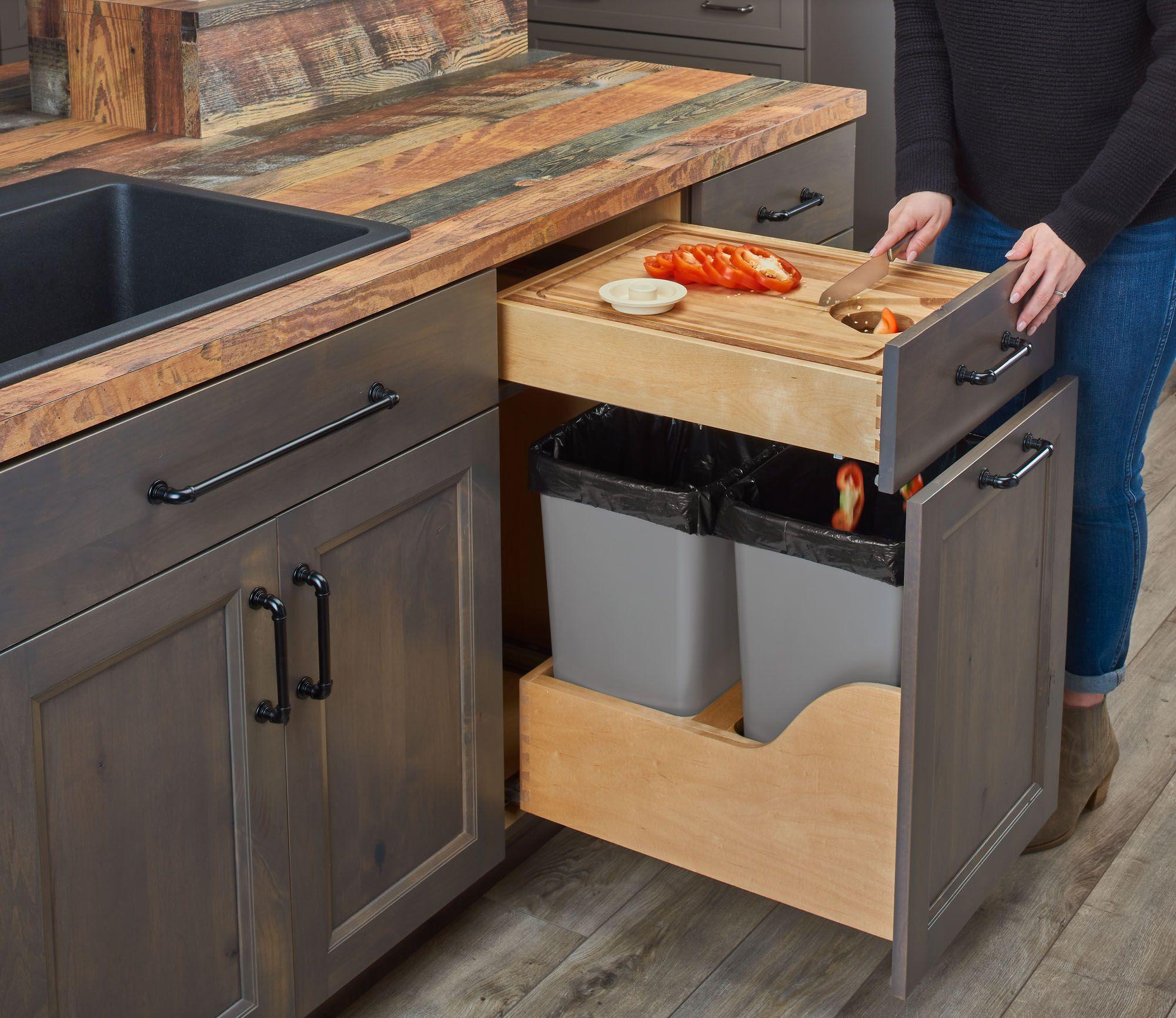 Cutting Board Drawer - Accessory - Bertch Cabinet Manufacturing