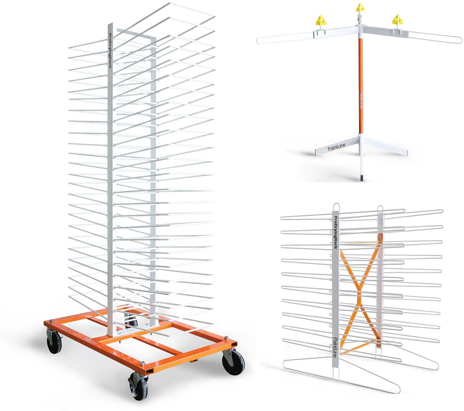 PaintLine Products drying racks now at Woodcraft Woodworking